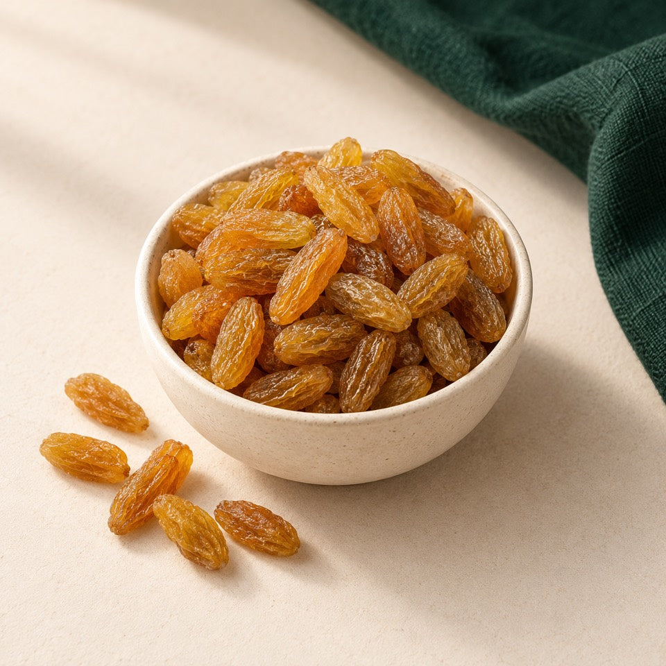 Long Raisins, illustrative food image