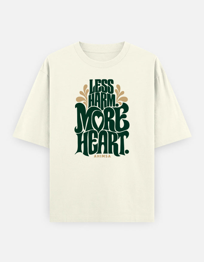 INT-Q01 Less harm. More heart. — Off White UC22 front print, product 10546858328347