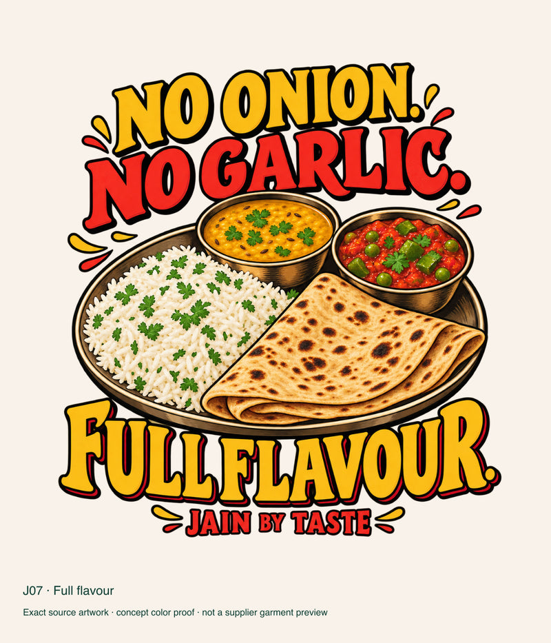 Full flavour — artwork color proof.