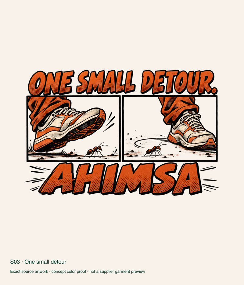 One small detour — artwork color proof.