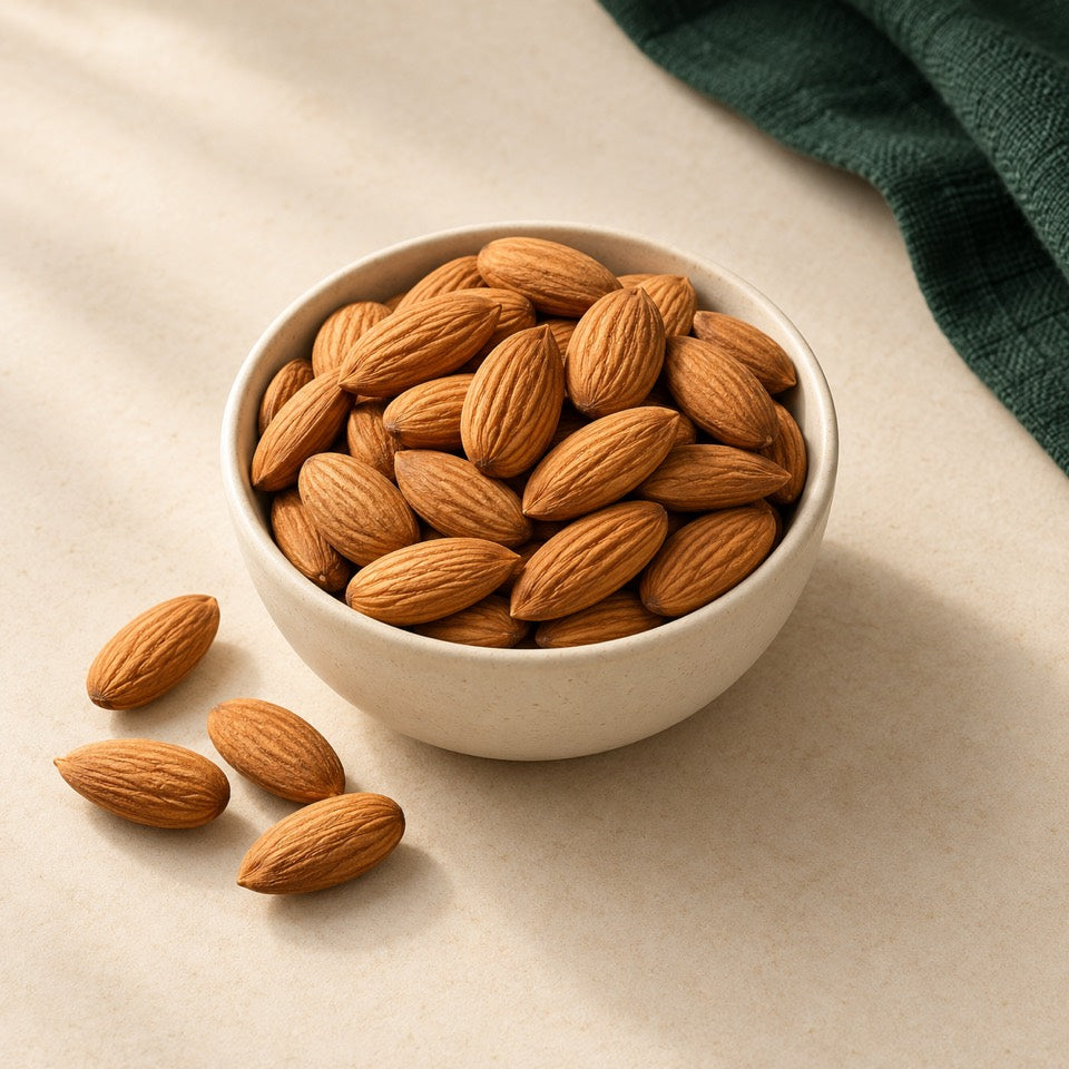 California Almonds, illustrative food image